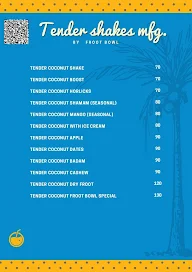 Froot Bowl menu 2