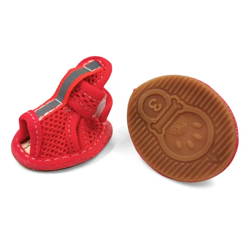 Shoes For Dogs Chihuahua Summer Puppy Pet Cat Shoes Soft Breathable Dog Sandals Anti-Slip Pet Dog Shoe Candy Colors Pet 
