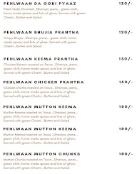 Sardar Ji Pranthey Wale menu 1