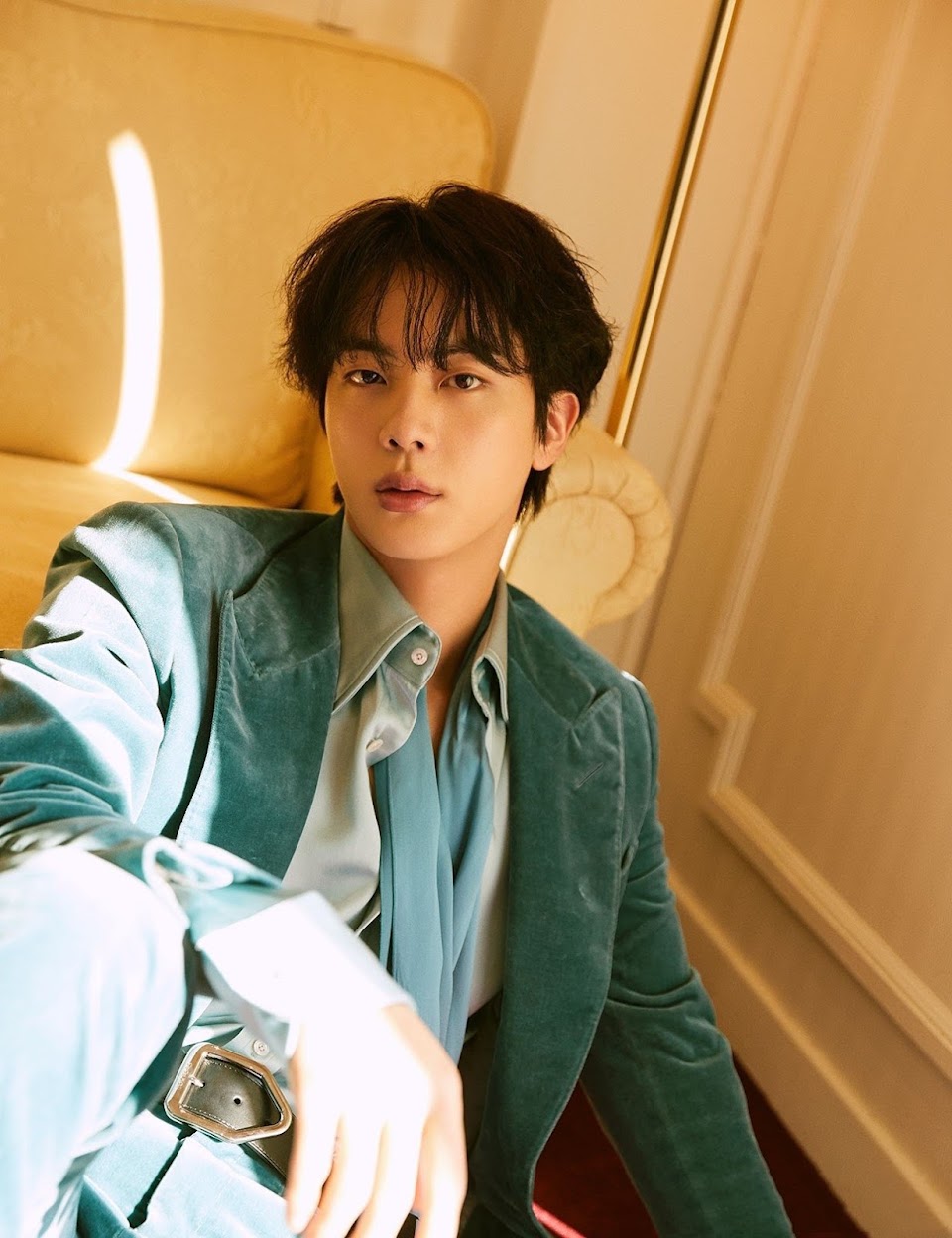 BTS's Jin Proves He Can Make Anything Look Good By Rocking One Of Louis  Vuitton's Most Unusual Designs - Koreaboo