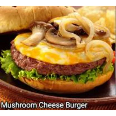 Mushroom Cheese Burger