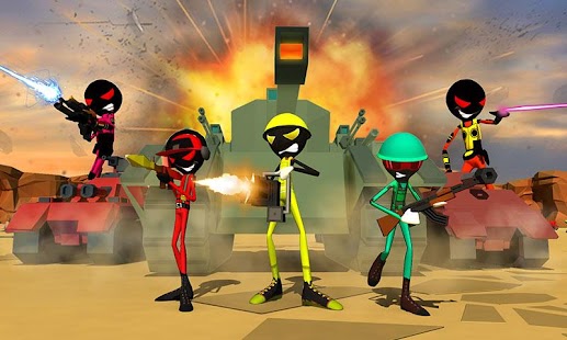 Stickman Battle Simulator 3D banner