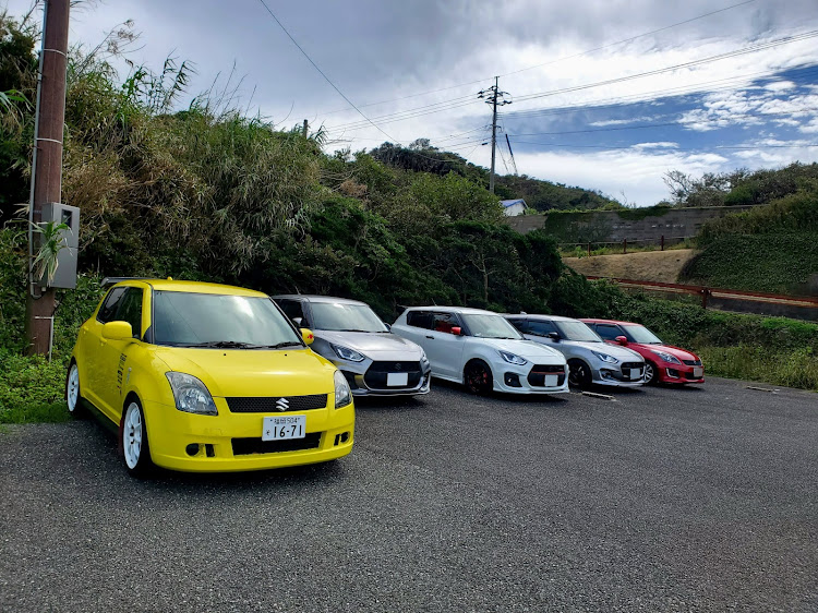 スイフトスポーツのneed for swift・ようこそ！かみさんツーリングオフin佐賀＆長崎・スイフトスーパー1600になりたい・CTのみなさんに感謝・世界平和を願いますに関するカスタム事例の投稿画像14枚目