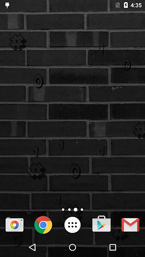 Black Patterns Live Wallpaper