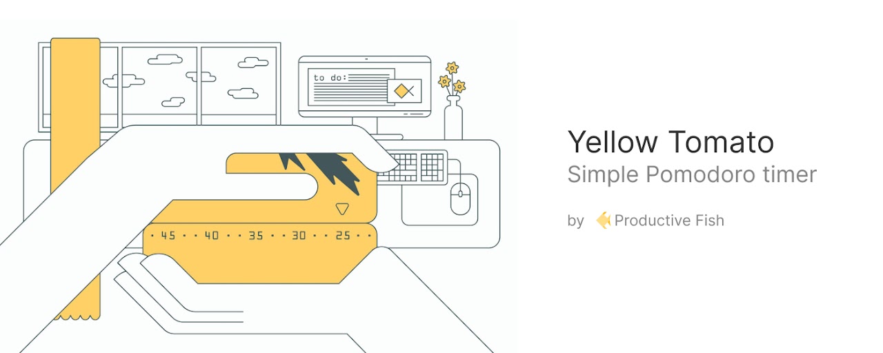 Yellow Tomato — Simple Pomodoro Timer Preview image 2