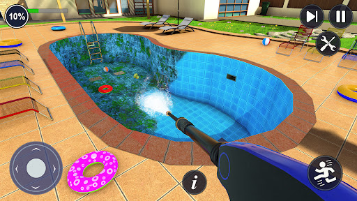 Screenshot Swimming Pool Cleaning Games