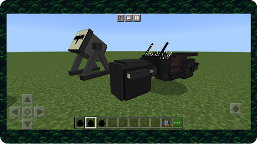 Screenshot Mod Batman for Minecraft