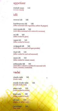 Dakshinayan menu 5