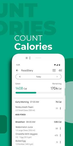 Screenshot healthquad | calorie counter