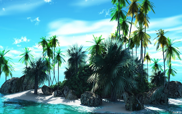 DAM3D Tiny Paradise chrome extension