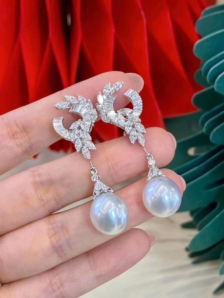 Zilveren S925 vijfpunts ster magneet parelketting sluiting drie accessoires set mode eenvoudig vrouwelijk. Stijlvol en praktisch.