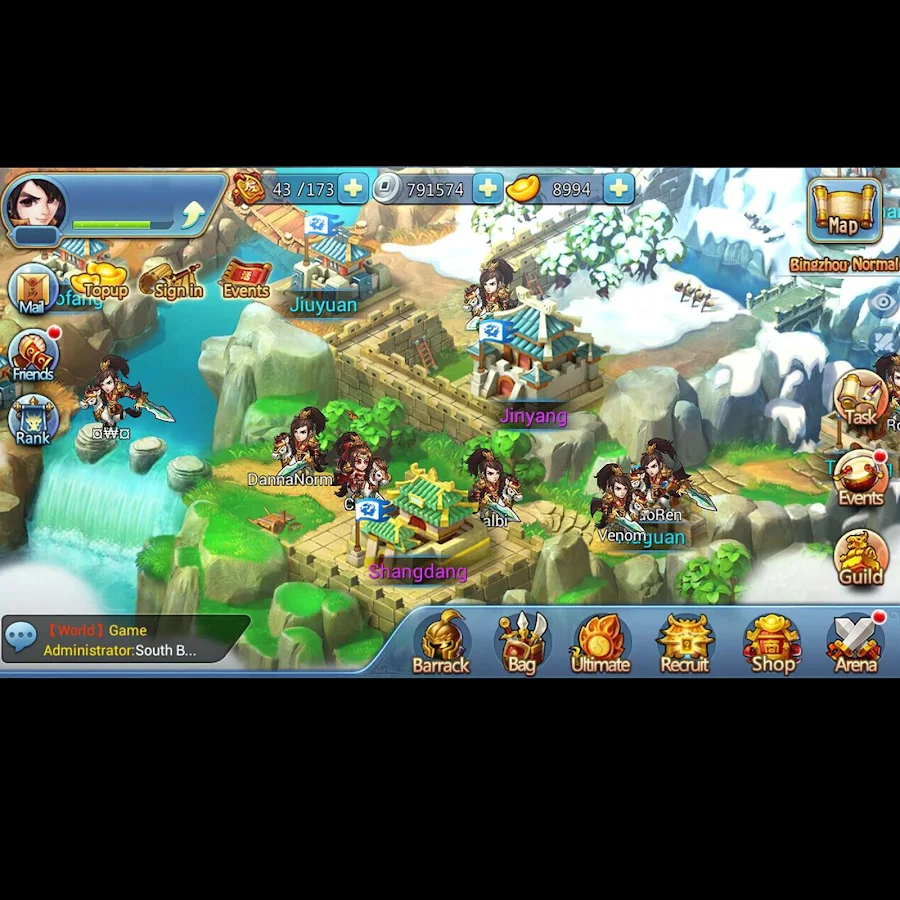   Chibi 3 Kingdoms- tangkapan layar 