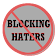 Blocking Haters Button icon