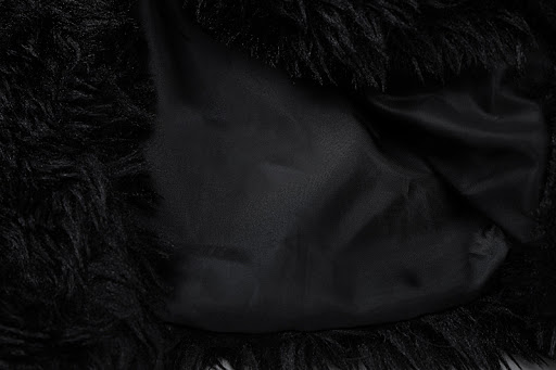 Title 4, Fluffy Woolen Leather Ring Top for the hot girl...