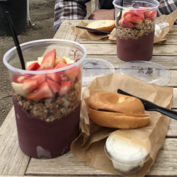 Gluten-Free Bagels at Lucky Llama Coffee House