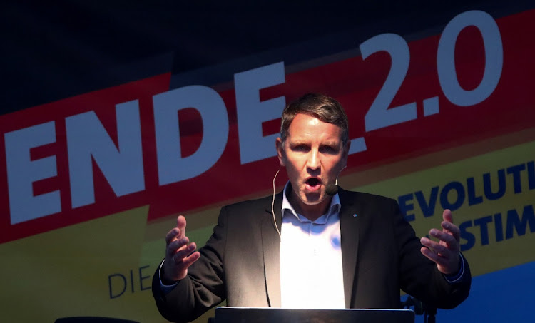 Björn Höcke, AfD party leader and top candidate for Thuringia, Germany, October 23 2019. Picture: REUTERS/MICHAEL DALDER