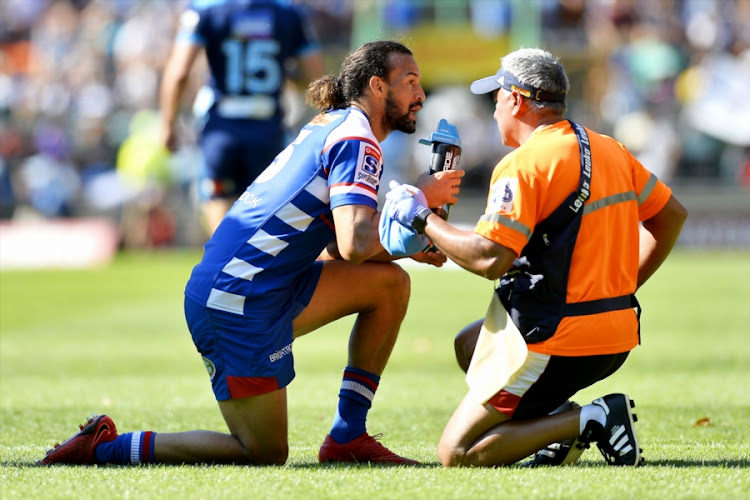 Dillyn Leyds of the Stormers during the Super Rugby match between DHL Stormers and Blues at DHL Newlands on March 17, 2018 in Cape Town, South Africa.