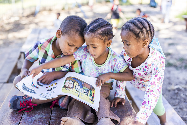 Children at the Pebbles Project