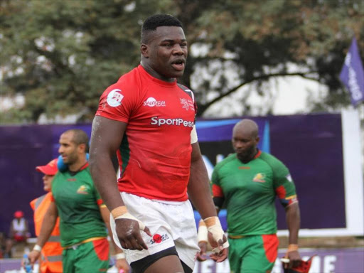 Kenya Simbas’ international Joshua Chisanga /FILE