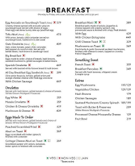 Aromas Cafe & Bistro menu 2