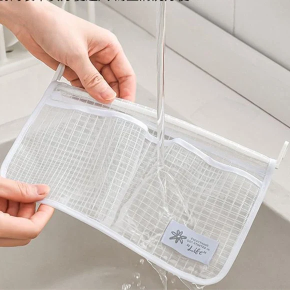 Household Classified Storage Hanging Bag Kitchen Storage Bag. Organize your home and kitchen with this space-saving stor