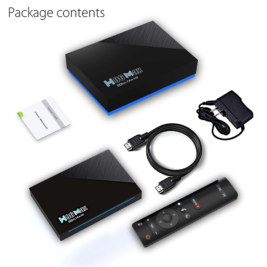 E-india h96 max rk3566 2022 8gb ram android 11 new smart tv box android 11 2.4g 5g wifi 4gb 8gb 32gb 64gb h96max 8k tv box android 11.0