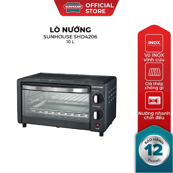 [Mã Elsunha6 Giảm 10% Đơn Từ 600K] Lo Nương 10L Sunhouse Shd4206