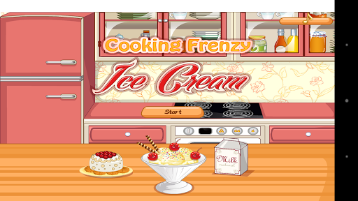 Ice cream cooking game