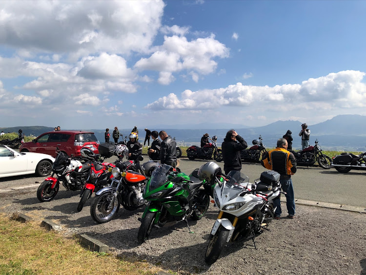 エリーゼのフレンドさん箱換え♪・プジョー408・息子とバイクツーリング♪・阿蘇は寒かった((((；ﾟДﾟ)))))))に関するカスタム事例の投稿画像7枚目
