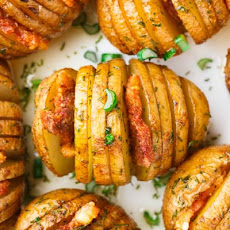 Sliced Baked Potato With Bacon