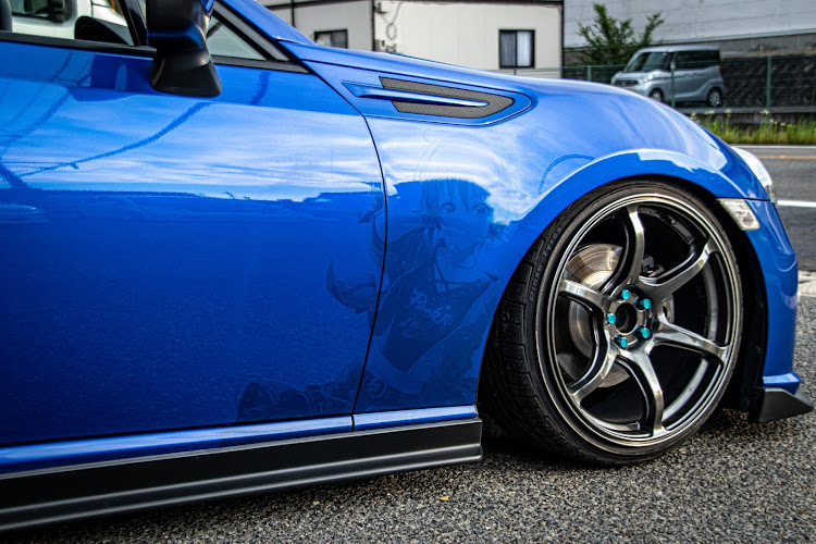 BRZのカムイプロデュース・ステルス痛車・アイドルマスターシンデレラガールズに関するカスタム事例の投稿画像1枚目