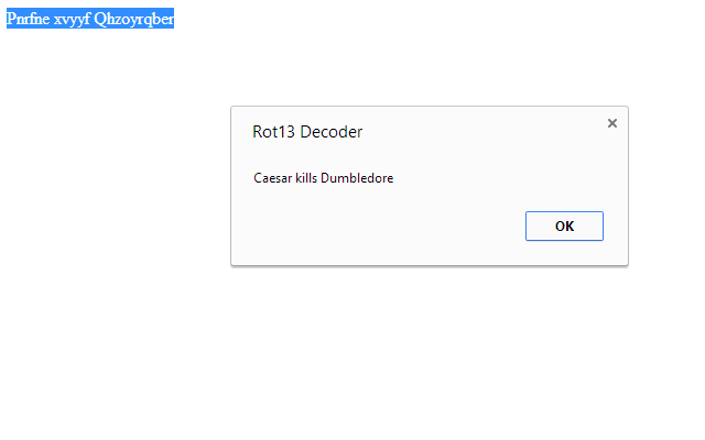 Rot13 Decoder Preview image 1