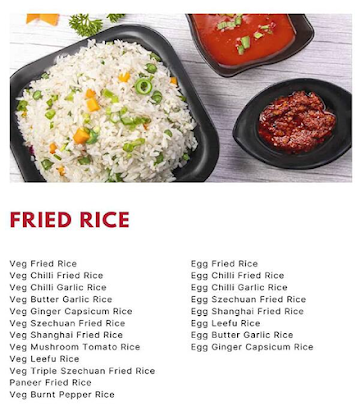 Hakka Box menu 