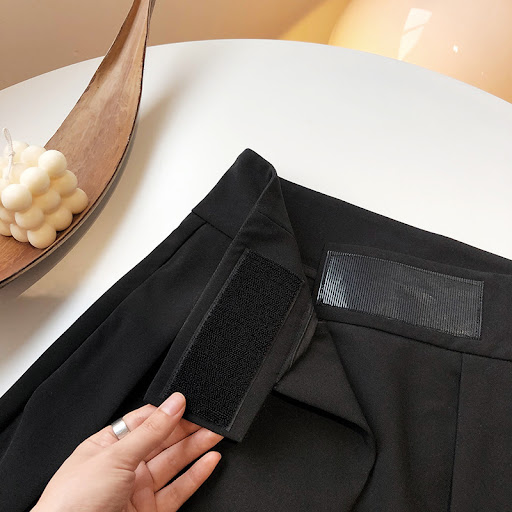 Title 8, Spring and Autumn Loose Wide Leg Mopping Pants ...