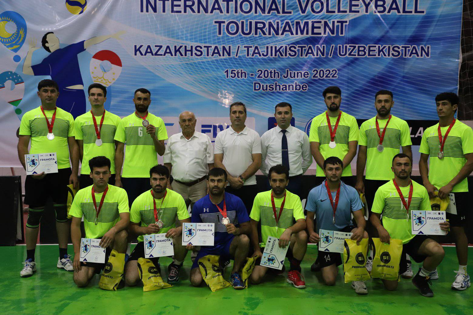 Historic Victory on Home Soil - Tajikistan Volleyball Team. Taking support from the coaching faculty of FIVB under Volleyball empowerment