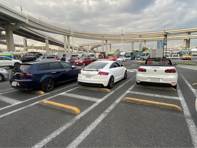 TT クーペのゴルフカブリオレ・アルファロメオ159・大黒PA・大黒・プチプチミーティングに関するカスタム事例の投稿画像5枚目