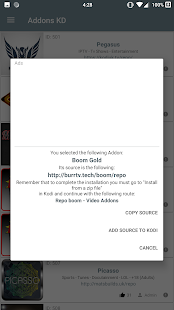 Addons KD - Addons for Kodi, Builds and M3U lists Screenshot