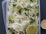 Cabbage and Fennel Slaw was pinched from <a href="http://wholesome-cook.com/2014/02/04/cabbage-and-fennel-slaw-with-a-mustard-avocado-dressing/" target="_blank">wholesome-cook.com.</a>