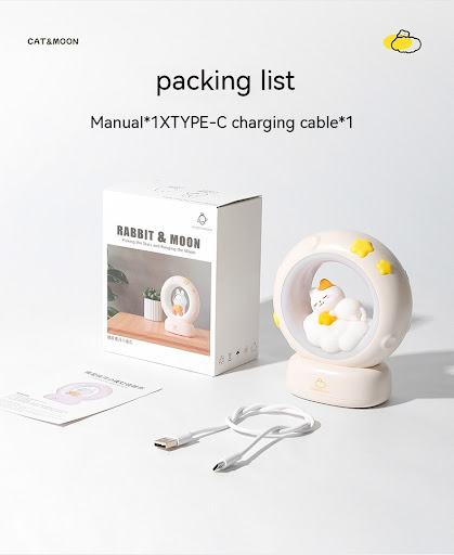 Title 10, Small Night Lamp for Bedroom Bedside Sleeping T...