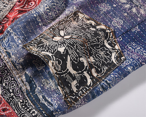 Title 6, Digital Printed Jeans Mens Pattern Full Printe...
