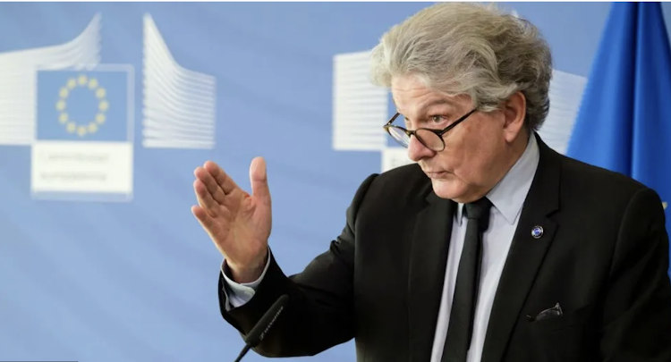 EU Commissioner Thierry Breton said the agreement was "historic"