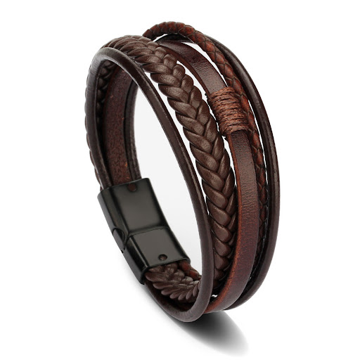 Title 4, Wholesale Price Classic Genuine Leather Bracele...