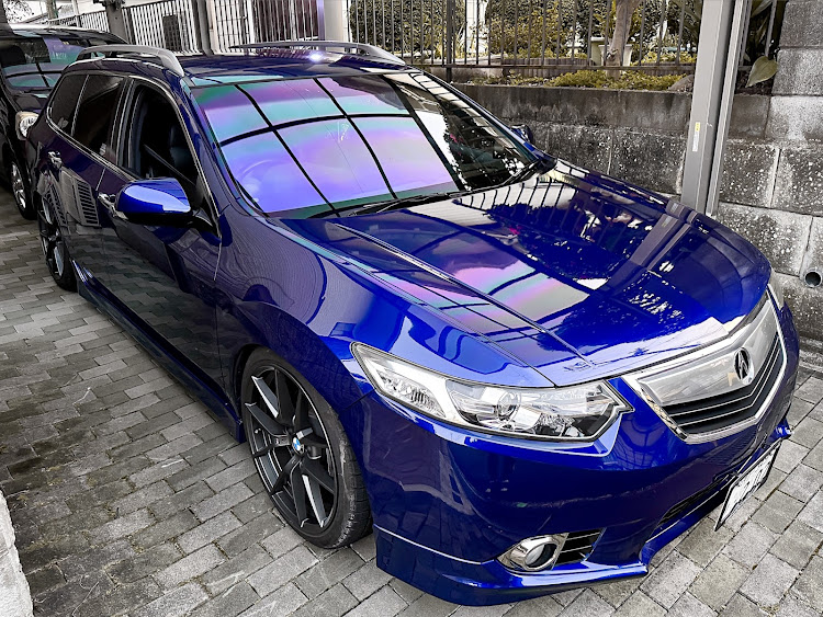 アコードツアラーの洗車・悩みは尽きない・コーティング施工・アコードツアラーに関するカスタム事例の投稿画像1枚目
