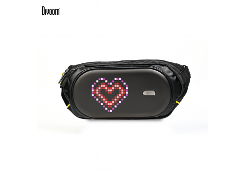 Túi đeo chéo màn hình LED Divoom Pixoo SlingBag-C nhỏ gọn, phong cách