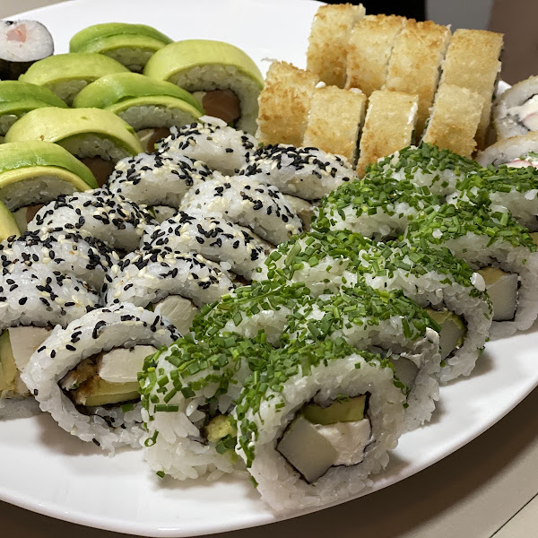 Gluten-Free Sushi at Sushi Alhas