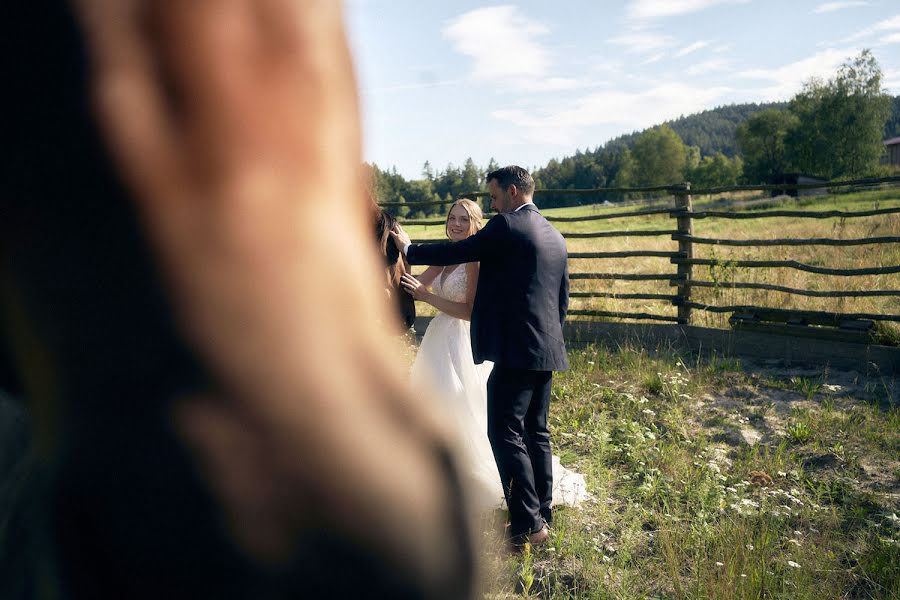 Pulmafotograaf Vzduch Jan ér Novák (vzduch). Foto tehtud 16 oktoober 2023