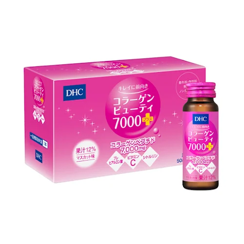 Thực phẩm bảo vệ sức khỏe DHC Collagen DHC 7000 Plus dạng nước 10 ngày Duy trì độ ẩm trên da, chống lão hóa, giúp da căng mịn