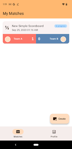Screenshot Scoreboard: Score Keeper