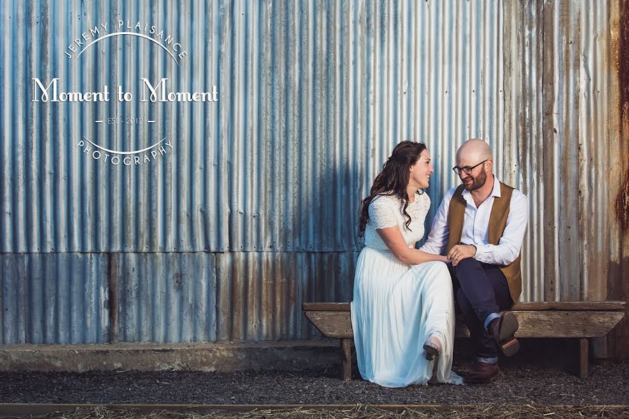 Fotógrafo de bodas Jeremy Plaisance (jeremyplaisance). Foto del 24 de junio 2018