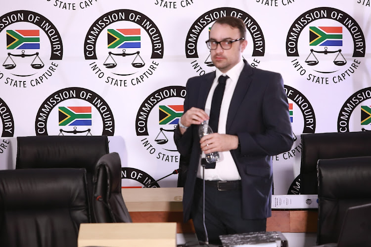 The commission of inquiry into state capture is on Tuesday hearing evidence from Paul Edward Holden of London-based Shadow World Investigations.